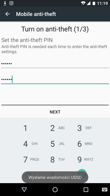 Mobile anti-theft i Data Protection