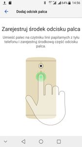 Zarządzanie odciskami palców