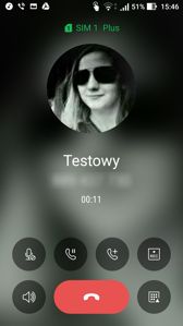 Dialer | Ustawienia połączeń | DualSIM | Połączenia głosowe