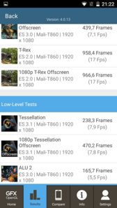 Wyniki benchmarków Wyniki benchmarków