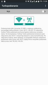 Opcje łączności: HT Xender, nawigacja, HotKnot i Turbopobieranie Opcje łączności: HT Xender, nawigacja, HotKnot i Turbopobieranie