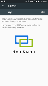 Opcje łączności: HT Xender, nawigacja, HotKnot i Turbopobieranie Opcje łączności: HT Xender, nawigacja, HotKnot i Turbopobieranie