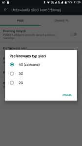 Opcje łączności Opcje łączności