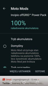 Interfejs Moto Mods JBL i Incipio