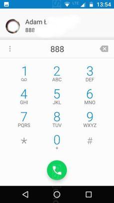 Aplikacja telefonu i zarządzanie kartami SIM