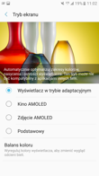 Zmiana parametrów wyświetlanego obrazu i funkcja Always-On Display Zmiana parametrów wyświetlanego obrazu i funkcja Always-On Display