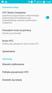 HTC Sense Companion