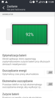 Tryby pracy baterii, wynik w PC Mark i czasu pracy z włączonym ekranem (SoT)