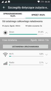 Czas pracy z włączonym ekranem (SoT), wynik z benchmarku PC Mark