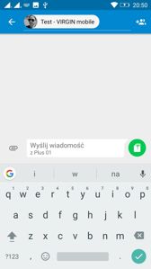 Ustawienia połączeń i klawiatura