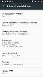 Interfejs Android z menu aplikacji | Interfejs VibeUI |Ekran blokady, edytowalny pasek skrótów i informacje o telefonie