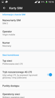 Dual-SIM i ustawienia połączeń