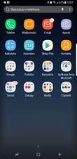 Interfejs Galaxy S8+