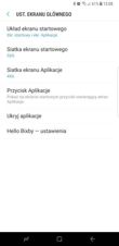 Menu ustawień telefonu
