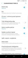 Menu ustawień telefonu