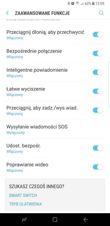 Menu ustawień telefonu