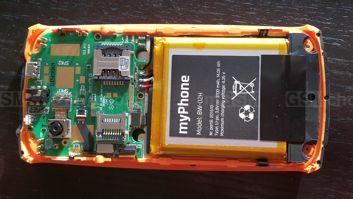 Wnętrze myPhone Hammer Axe M LTE