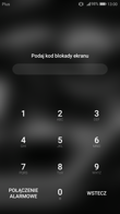 Elementy interfejsu: ekran główny, ekran blokady i pasek skrótów