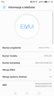 Ekran główny, pasek skrótów, informacje o telefonie i rozbudowany ekran blokady