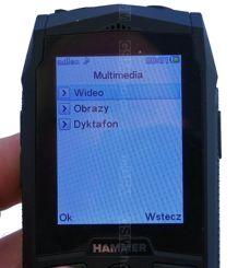 Interfejs myPhone Hammer 3