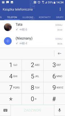 Interfejs telefonu i wiadomości