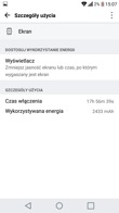 Zarządzanie baterią | Wynik z PC Mark | Czas pracy z włączonym ekranem (SoT)
