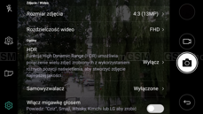 Interfejs aparatu głównego