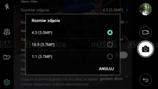 Interfejs aparatu frontowego