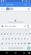 Ustawienia, aplikacja telefonu i wiadomości