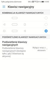 Menu ustawień