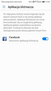 Menu ustawień