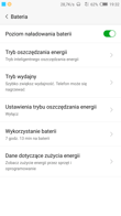 Zarządzanie baterią | Czas pracy z włączonym ekranem | Wynik z PC Mark