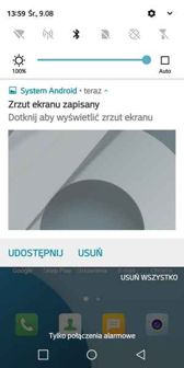 Ekran blokady, powiadomienia, skróty i podzielony ekran oraz dialer i klawiatura SMS Ekran blokady, powiadomienia, skróty i podzielony ekran oraz dialer i klawiatura SMS