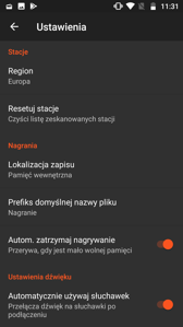 Aplikacja Radio FM