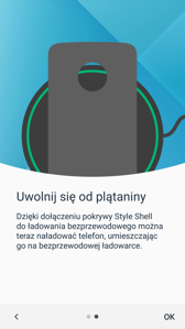 Mod Style Shell Wireless Charging z poziomu oprogramowania