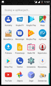 Menu aplikacji | Ustawienia | Informacje o telefonie