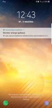 Ekran blokady, opcje pulpitu i zasobnika, karty Bixby
