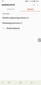 Wykorzystanie rysika S Pen
