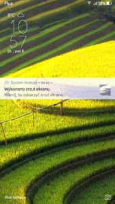 Ekran blokady, powiadomienia, skróty, zasobnik, folder i jego opcje