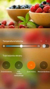 Menu ustawień, obraz, equalizer