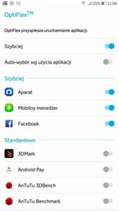 Menu ustawień, obraz, equalizer
