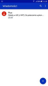 Opcje i interfejs SMS oraz telefonu