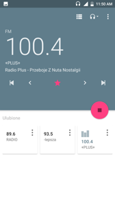 Ustawienia dźwięku | Radio FM z możliwością nagrywania audycji