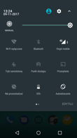 Elementy interfejsu i informacje o telefonie