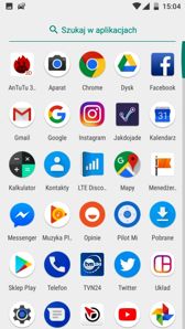 Zasobnik, edycja pulpitu, ustawienia, gesty, dodatki Xiaomi, menu ostatnich aplikacji