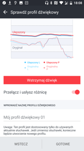 Ustawienia dźwięku | HTC Usonic