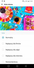Ustawienia ekranu, pływający pasek, przyciski, ustawienia ekranu głównego, motywy