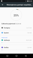 Ustawienia | Pamięć | Konfiguracja karty SD | Zarządzanie telefonem