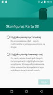 Ustawienia | Pamięć | Konfiguracja karty SD | Zarządzanie telefonem