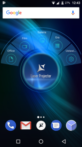 Obsługa aplikacji projektora